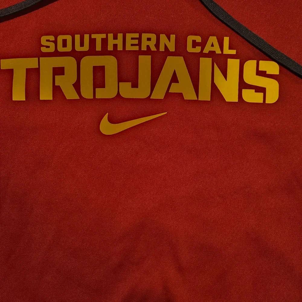 Nike USC Southern Cal Trojans Therma Fit Hoodie Football Sweatshirt Mens‎ Size M